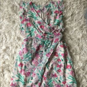 Target wrap floral dress